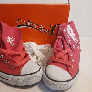 Collection'o shoes girls youth 6 pink white NEW